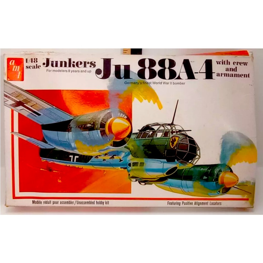 AMT Junkers Ju 88A-4 Germany’s Finest World War ll bomber Retro Deluxe Edition